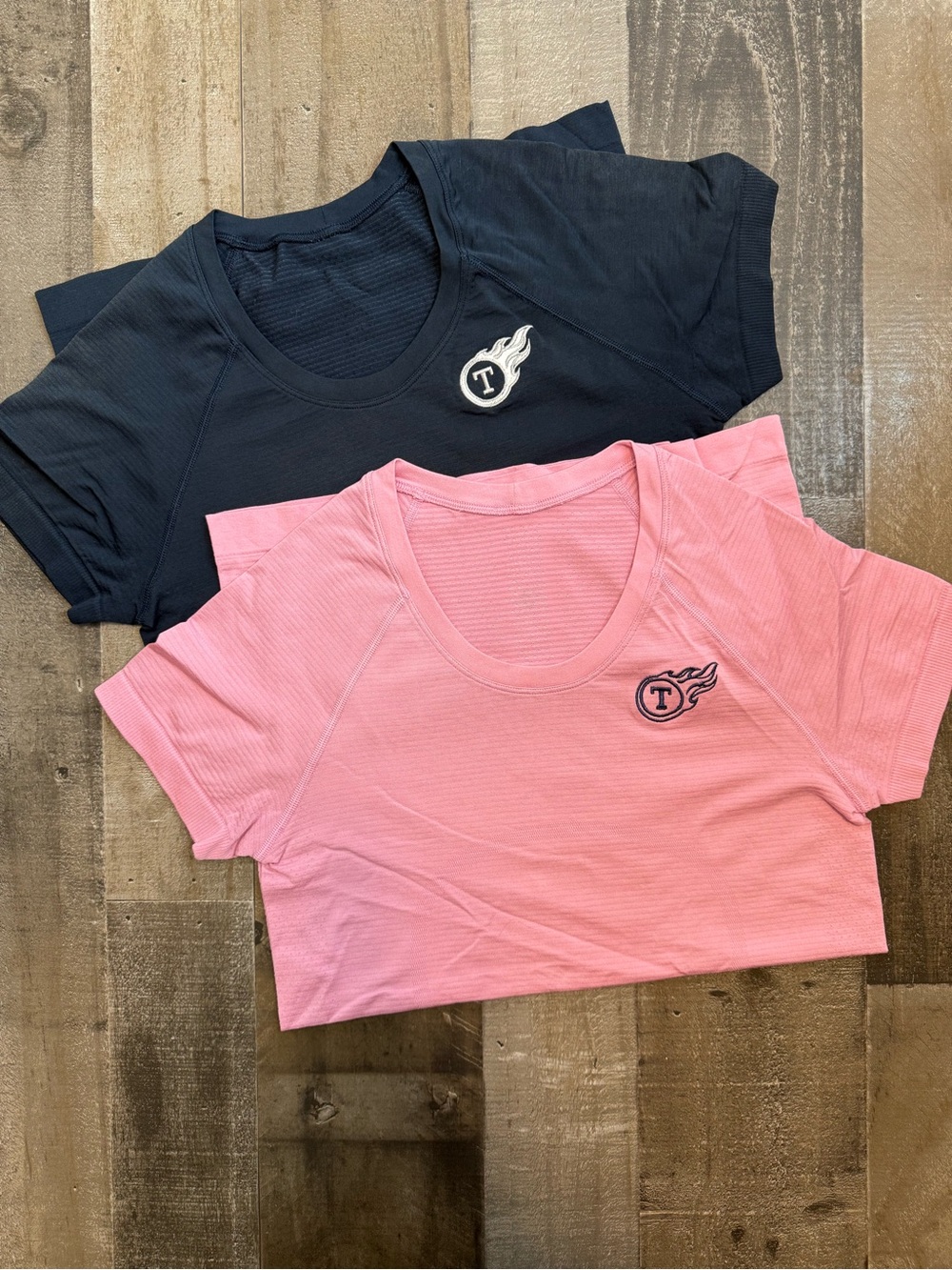 lululemon athletica Short Sleeve Swiftly bundle - Pink & Navy